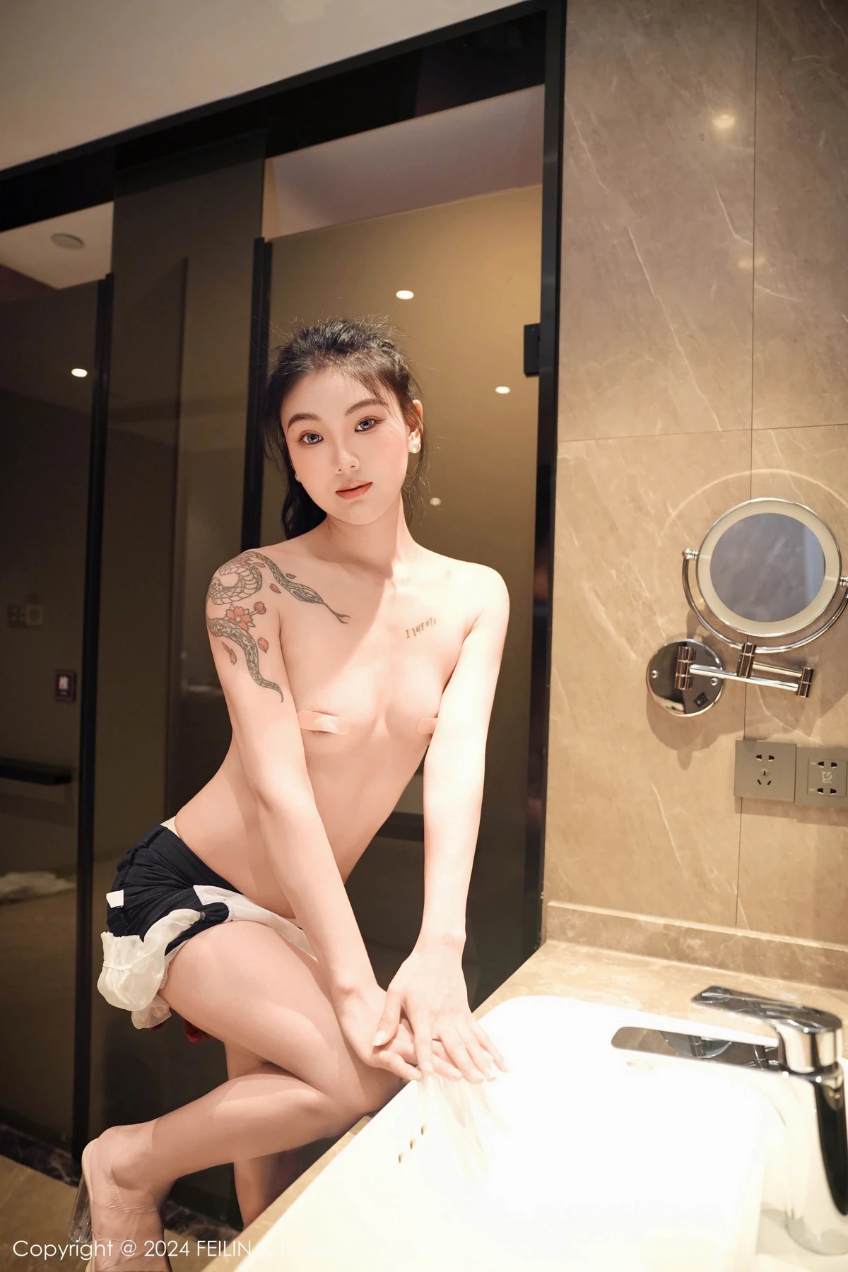 图片[12]-[FeiLin嗲囡囡]第491期希恬儿写真-秀人资源网