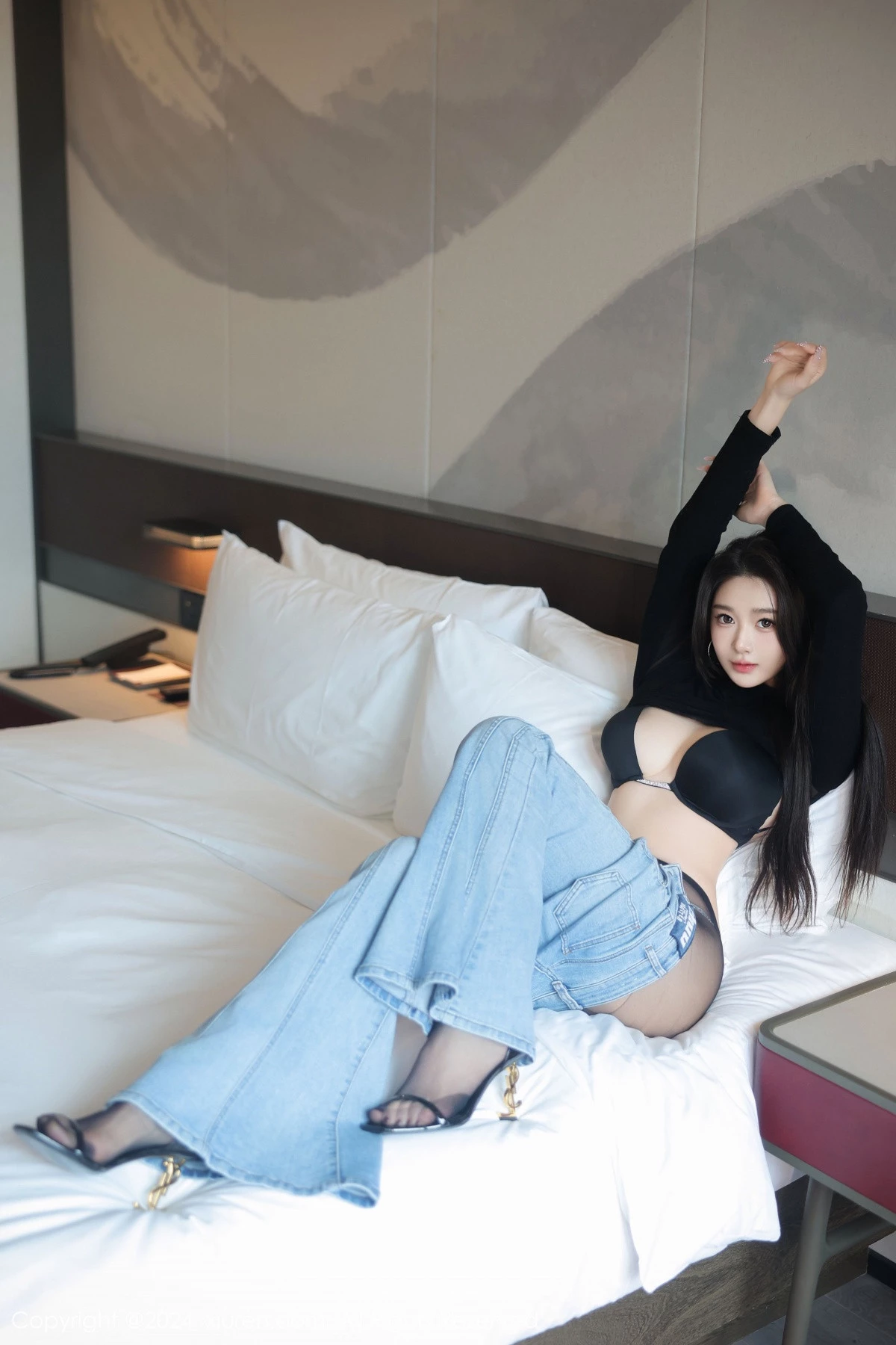 图片[2]-[XiuRen秀人网]第9555期Candy糖糖写真-秀人资源网