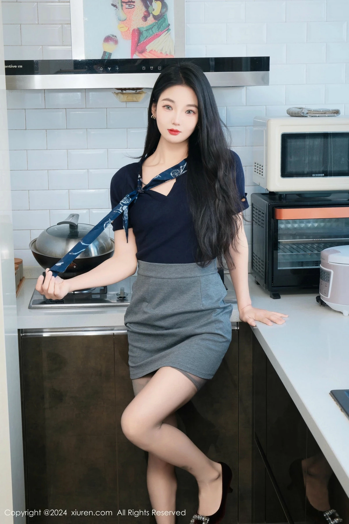 图片[2]-[XiuRen秀人网]第9580期希恬儿写真-秀人资源网