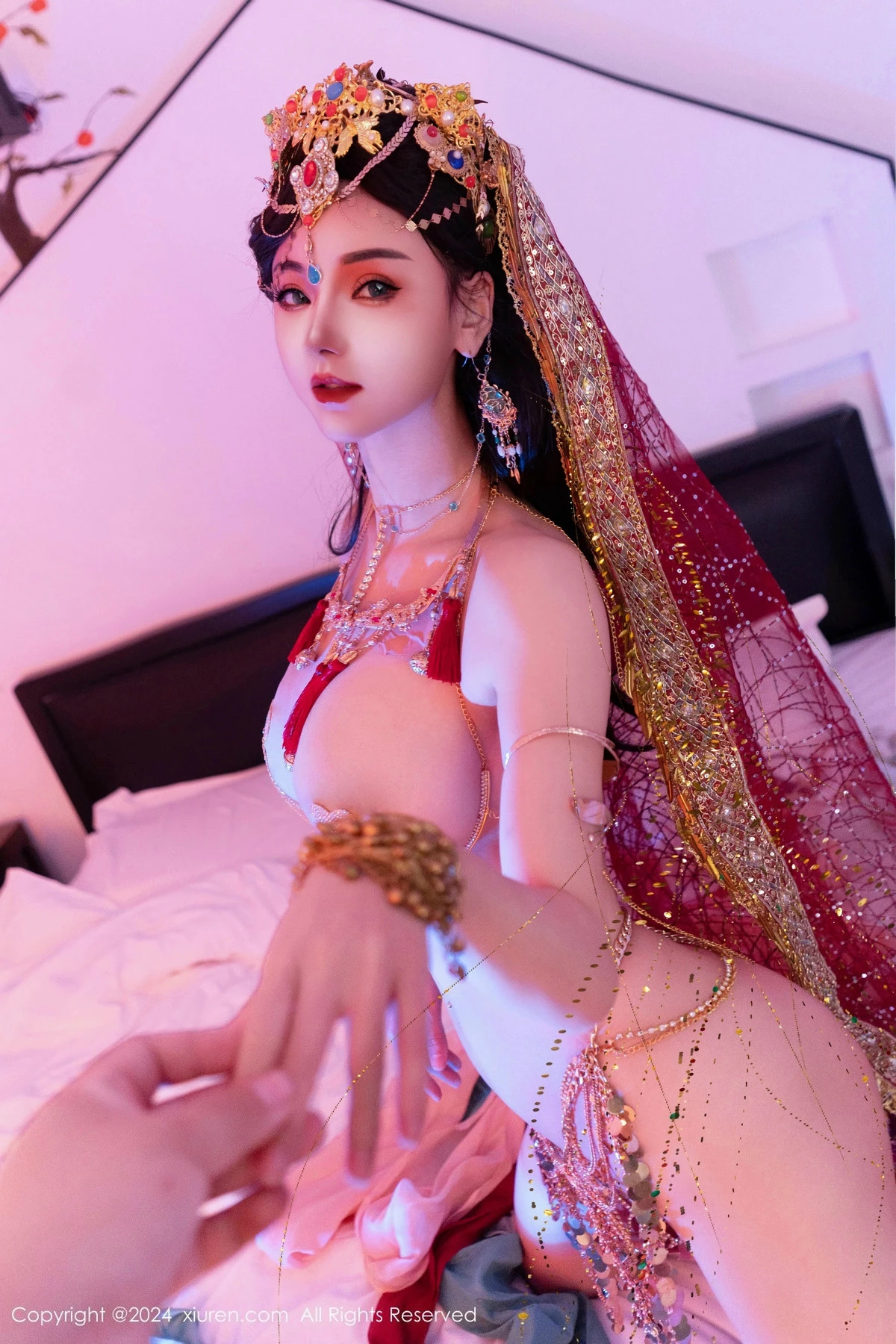 图片[2]-[XiuRen秀人网]第9585期不吃冰淇淋写真-秀人资源网