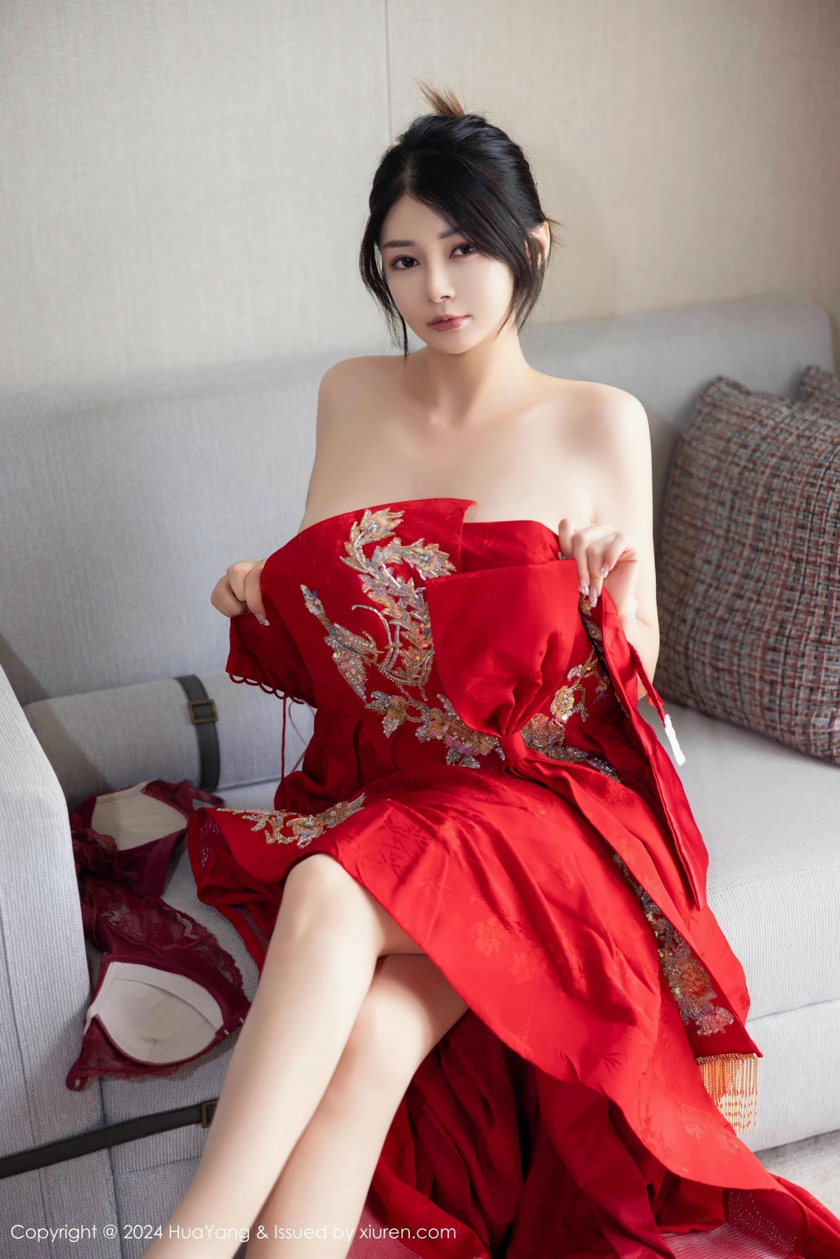 [HuaYang花漾]第623期凯竹写真-秀人资源网
