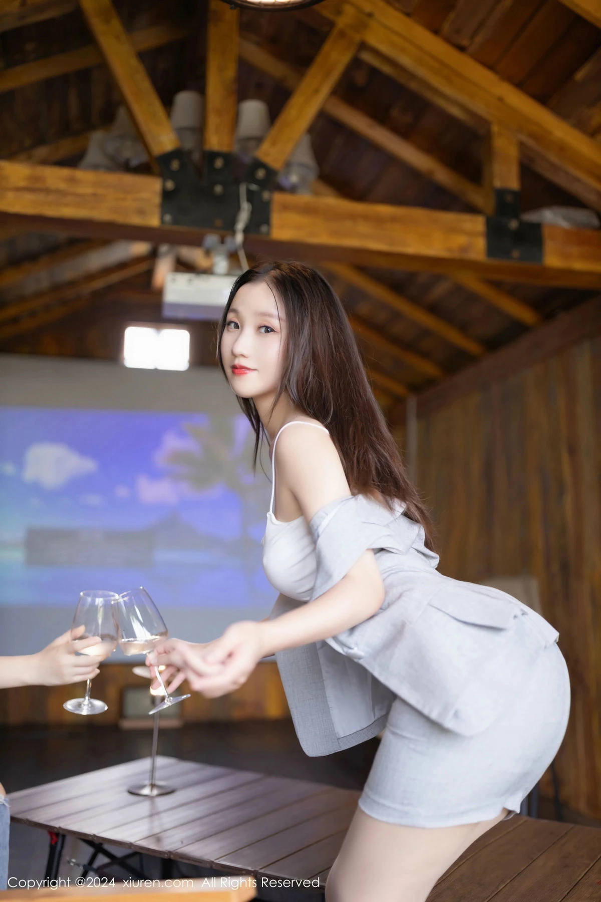 图片[2]-[XiuRen秀人网]第9474期杏子写真-秀人资源网