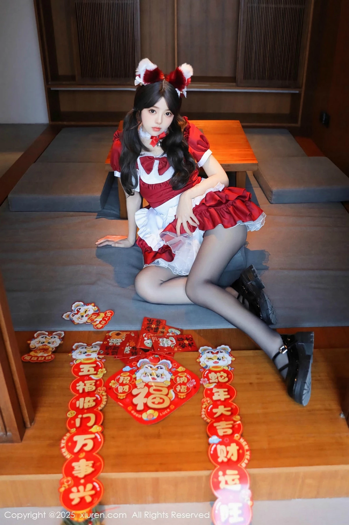 图片[4]-[XiuRen秀人网]第9814期桃妖夭写真-秀人资源网