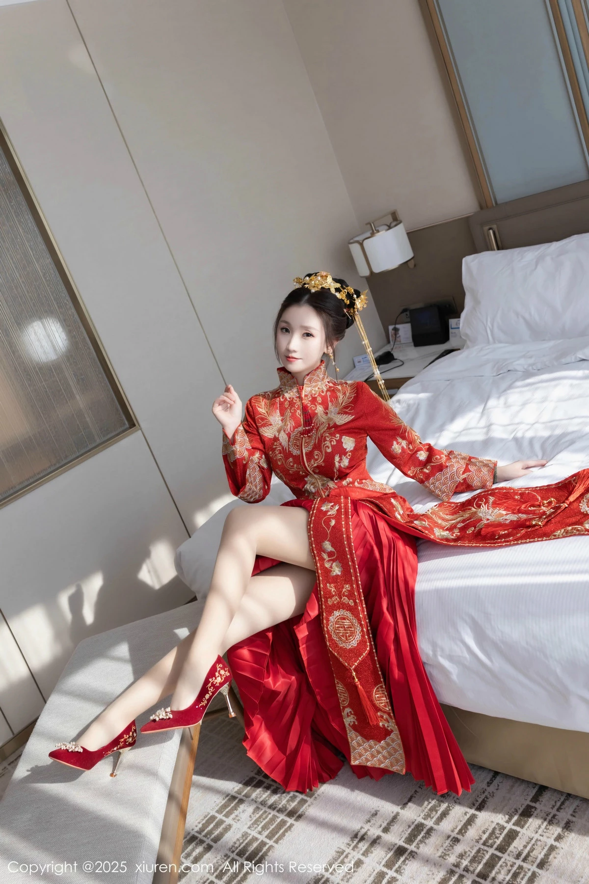 图片[6]-[XiuRen秀人网]第9811期杏子写真-秀人资源网