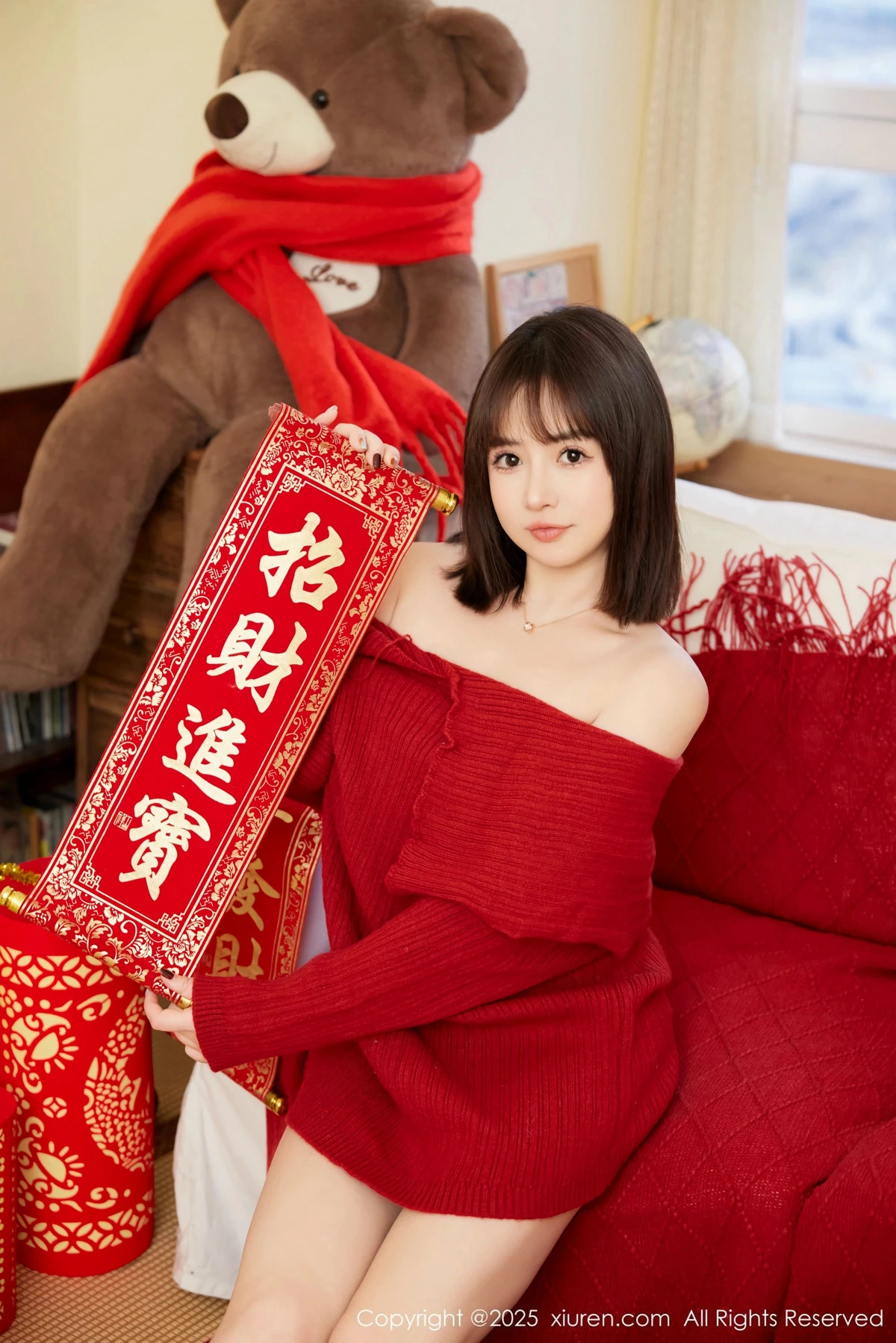 [XiuRen秀人网]第9818期养乐多写真-秀人资源网