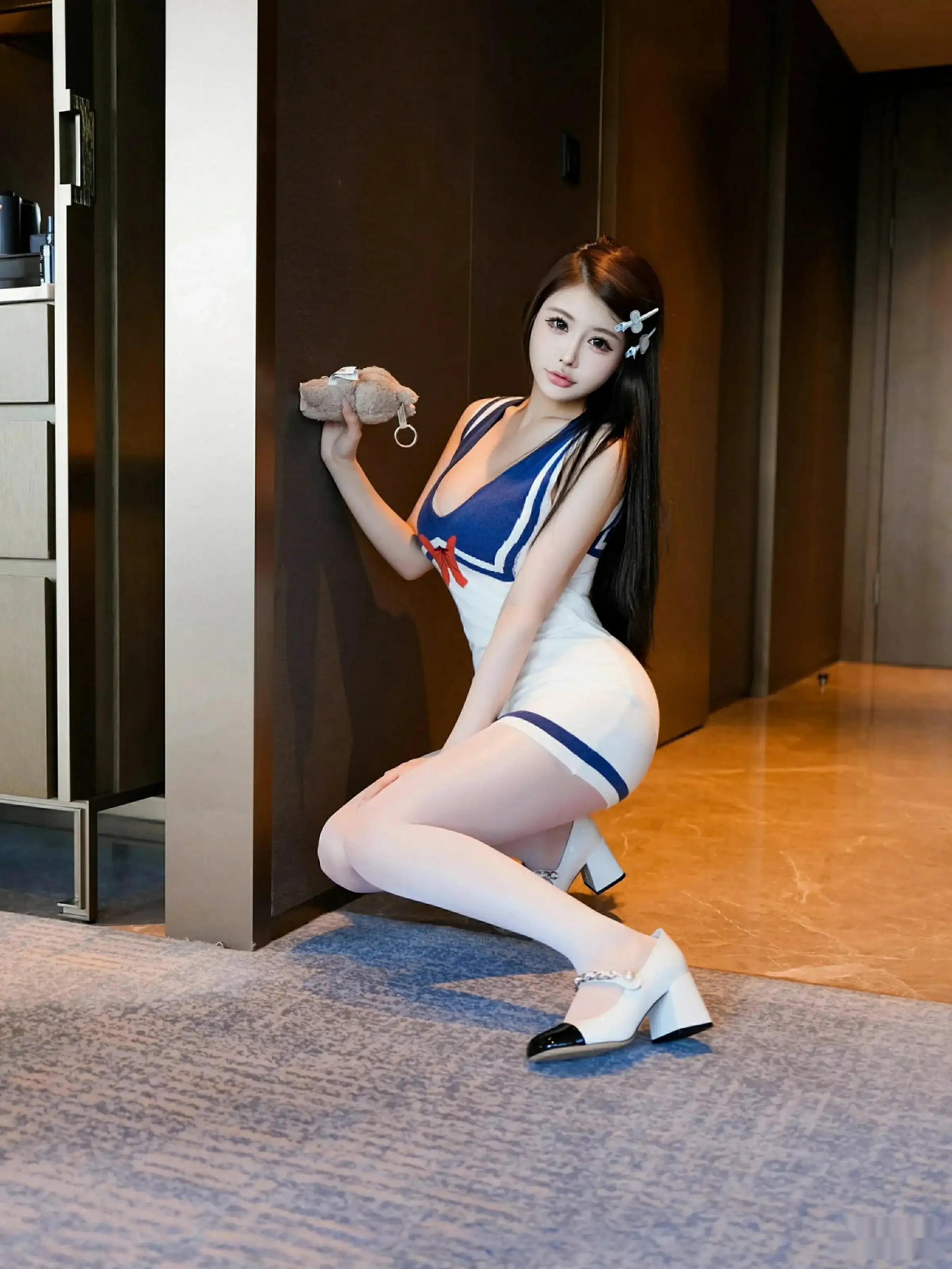 图片[2]-[XiuRen秀人网]第10628期甜妮写真-秀人资源网