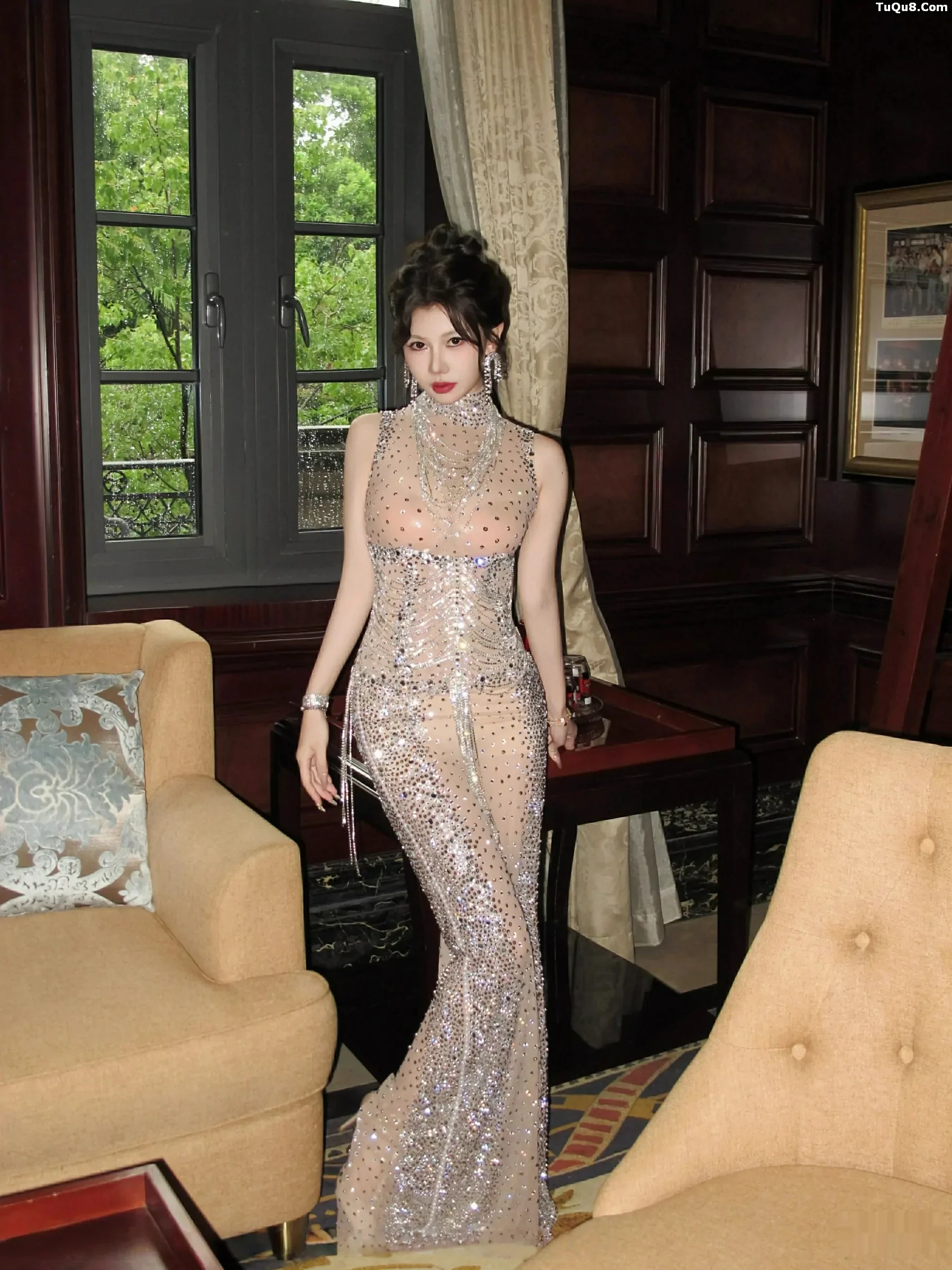 图片[2]-[XiuRen秀人网]第10802期尹甜甜写真-秀人资源网